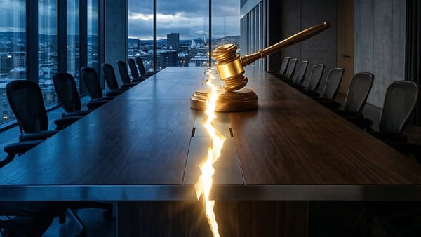 Golden gavel splits boardroom table as IAB Sweden expels Meta over deceptive ads.