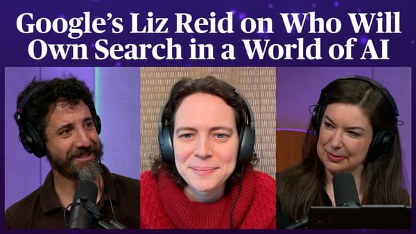Liz Reid, Google Search VP, on Bloomberg Odd Lots podcast with Weisenthal and Alloway
