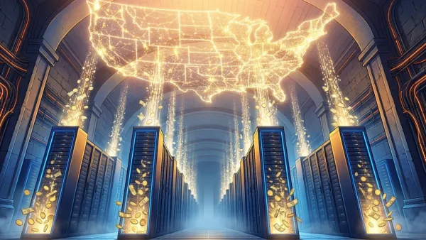 Data center servers generating economic output across the United States, 2024 PwC study