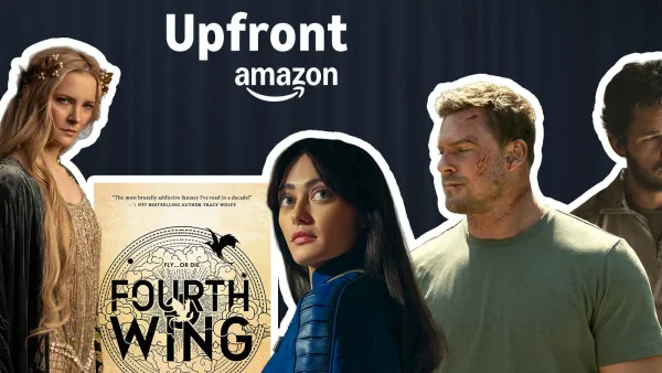 Amazon MGM Studios 2026 Upfront featuring Fourth Wing, Rings of Power, and Reacher casts