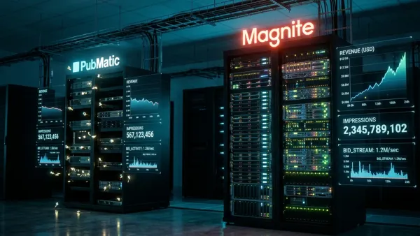 PubMatic vs Magnite server racks Q1 2026 revenue comparison programmatic ad tech