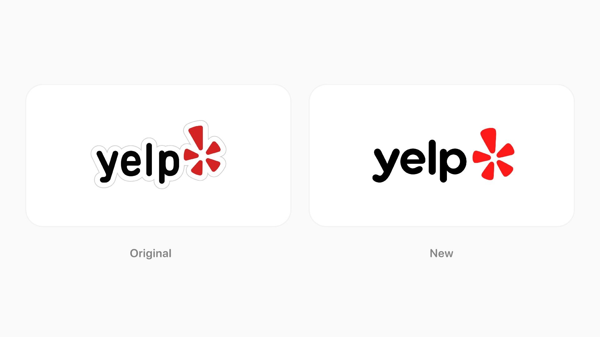 Yelp updates its logo and app icons