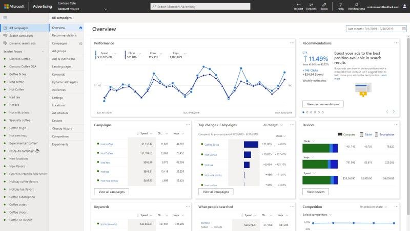 Microsoft Advertising rolls out new UI for all advertisers