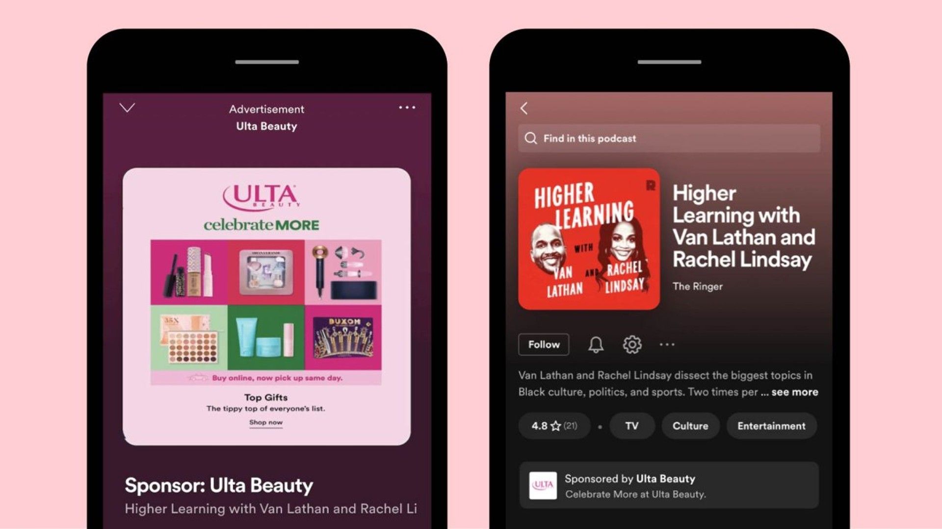 Spotify Call-to-Action Cards for Podcast Ads