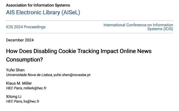 New research shows disabling cookie tracking leads to higher engagement with news content