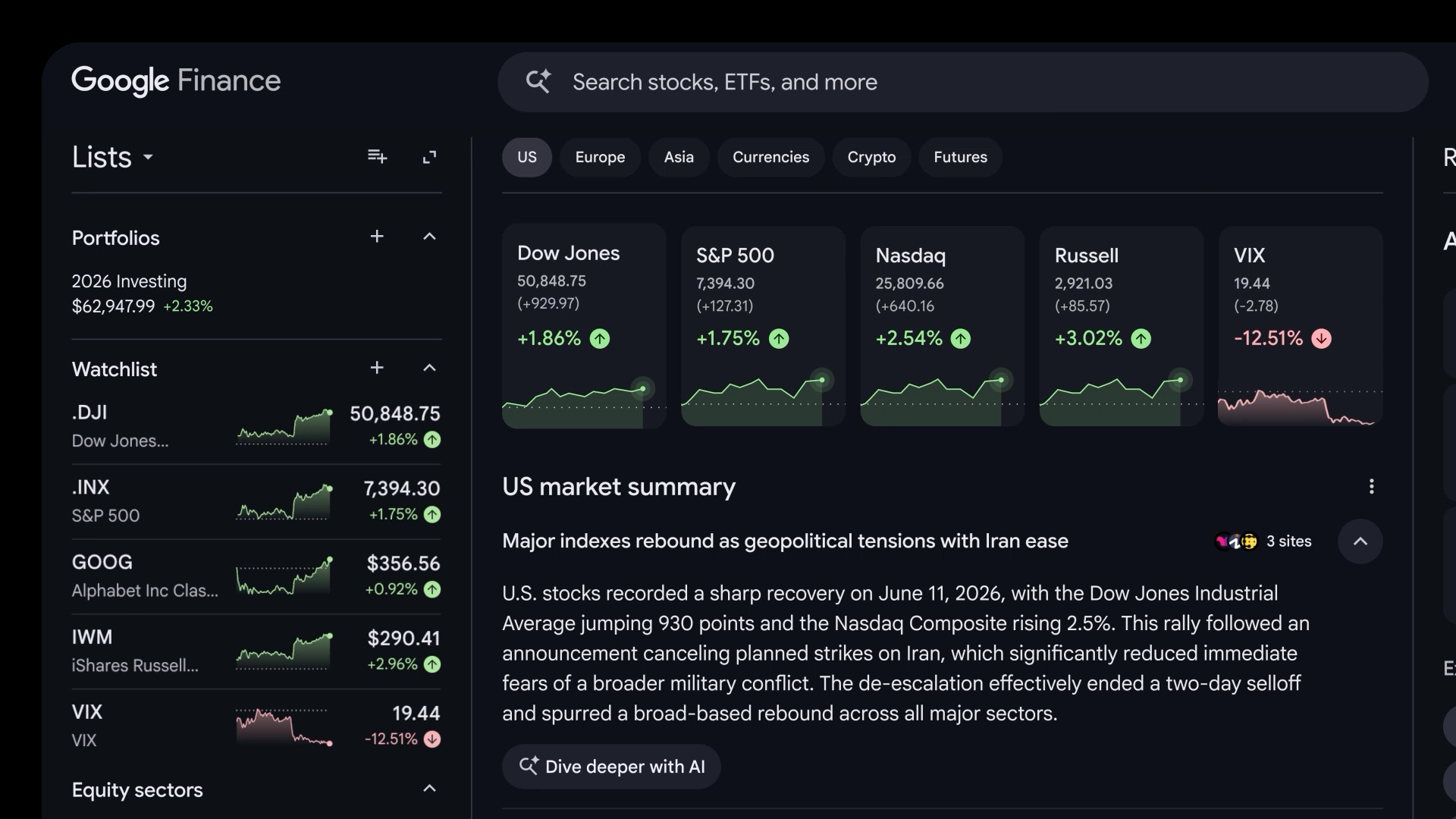 Google Finance exits beta with portfolios, AI tasks, and an Android app